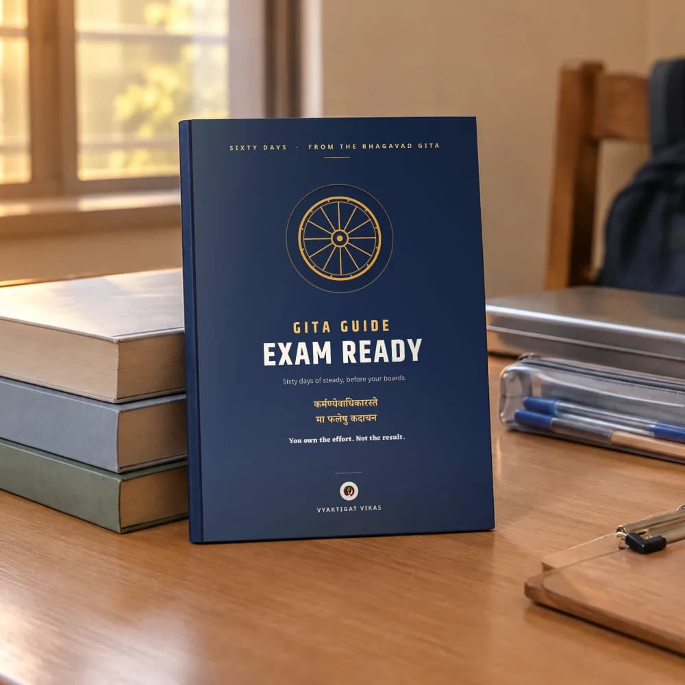 Gita Guide: Exam Ready — 60-Day Write-In Book for Class 9 & 10, from the Bhagavad Gita