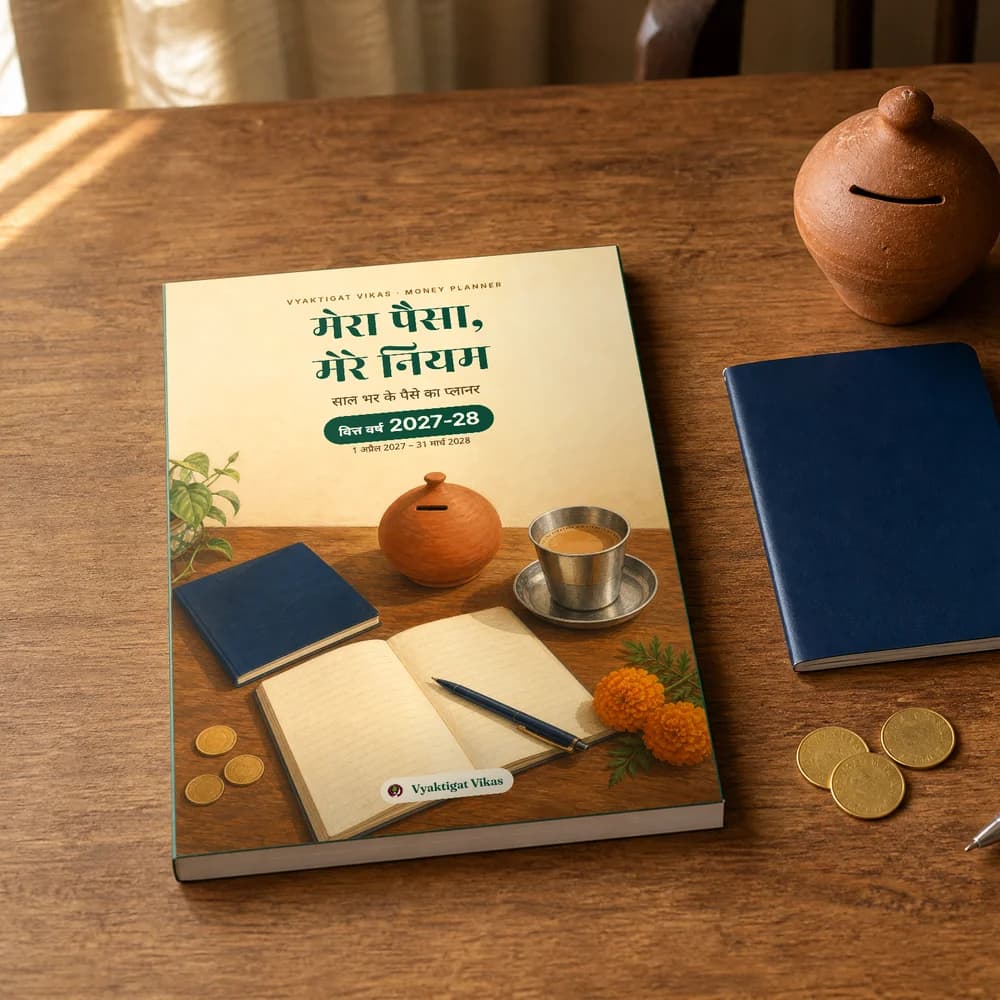 Mera Paisa Mere Niyam (Hindi Edition) — FY 2027-28 Money Planner: Your Own 10 Rules + 12 Monthly Closes, Write-In