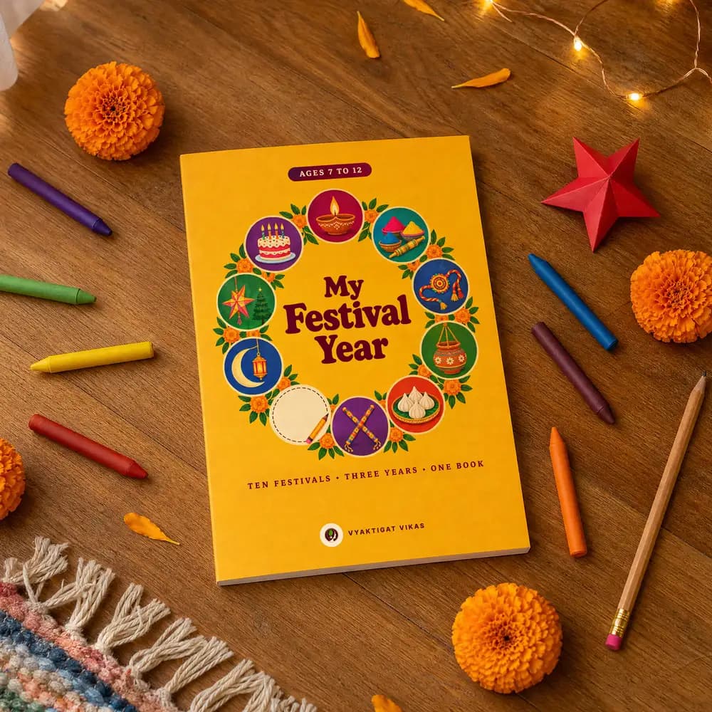 My Festival Year — Festival Memory Book for Kids, 10 Festivals Over 3 Years, Write-In