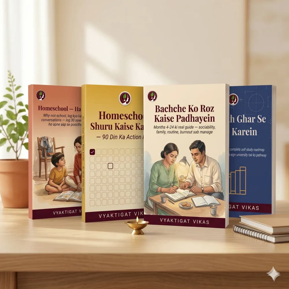 Homeschool Mastery Combo — 4 Books for Indian Parents