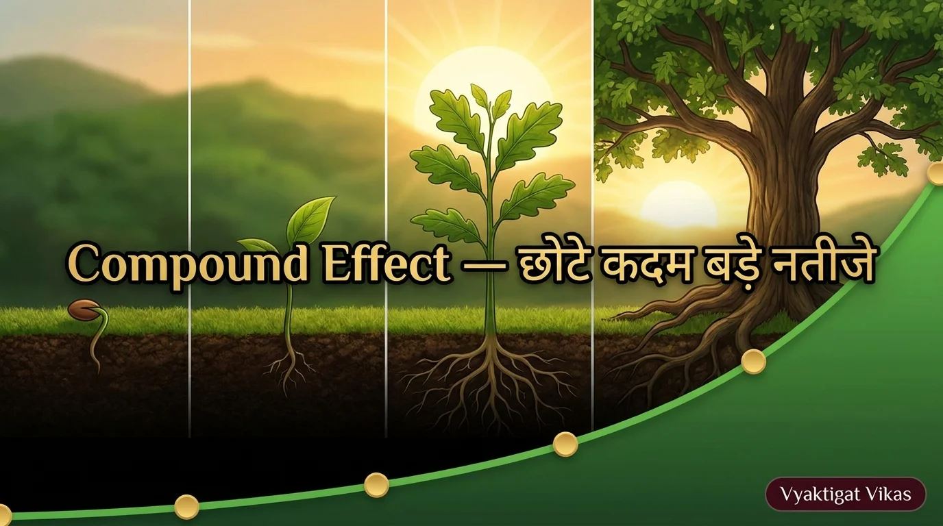 Compound Effect Summary Hindi | Vyaktigat Vikas | Vyaktigat Vikas