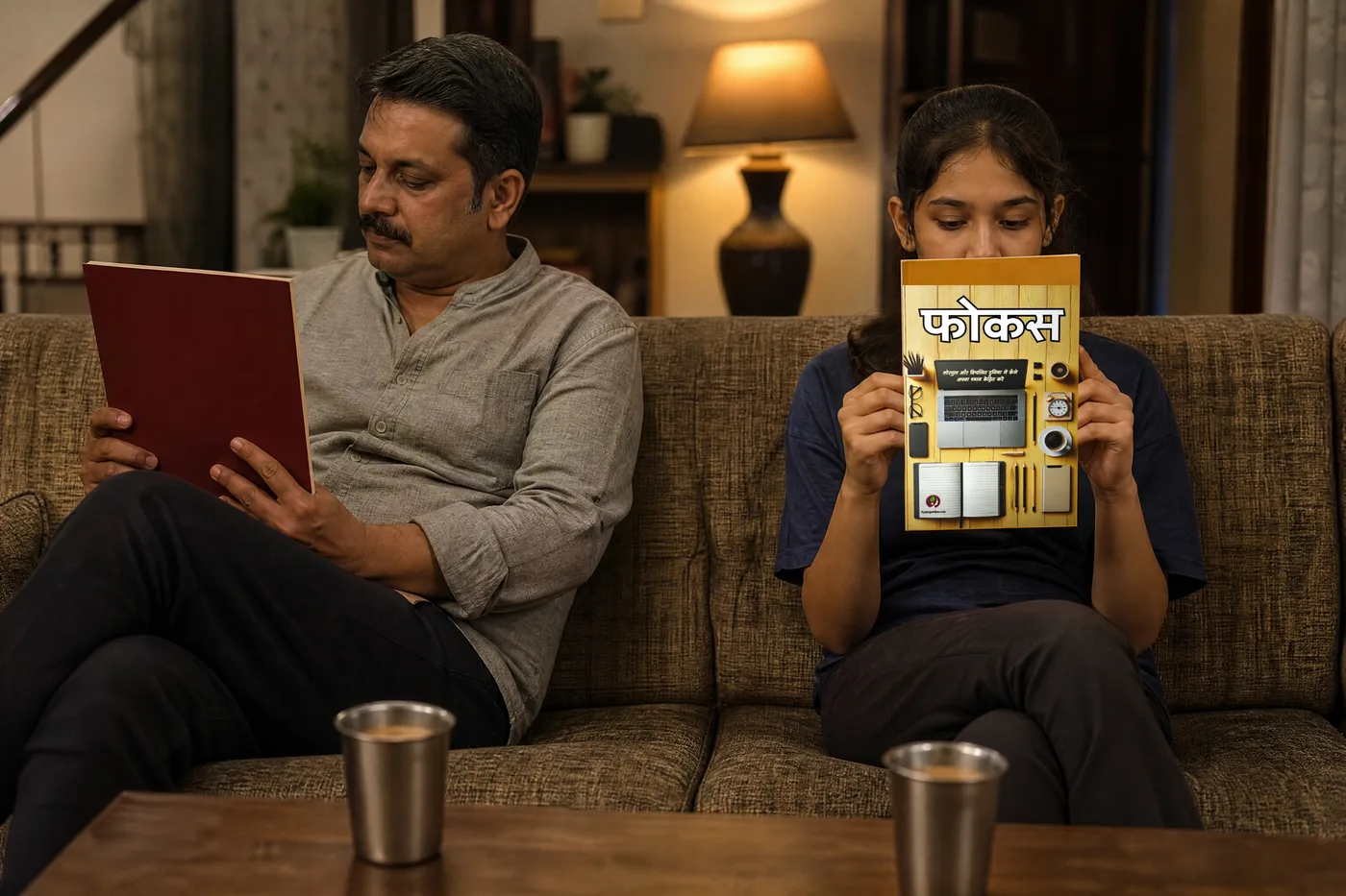 घर में सबकी अपनी किताब