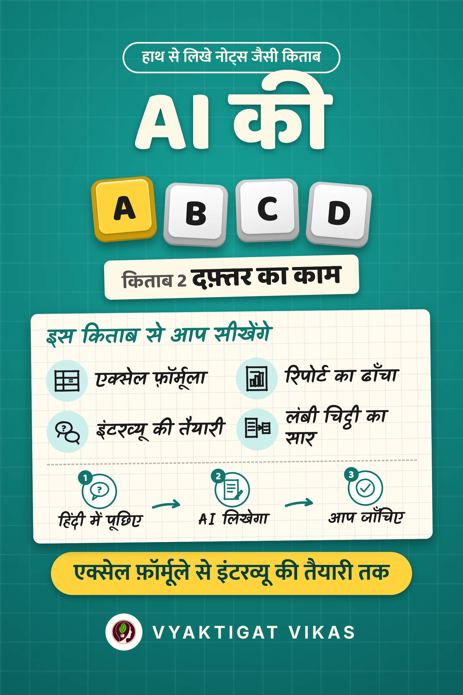 AI की ABCD · दफ़्तर का काम