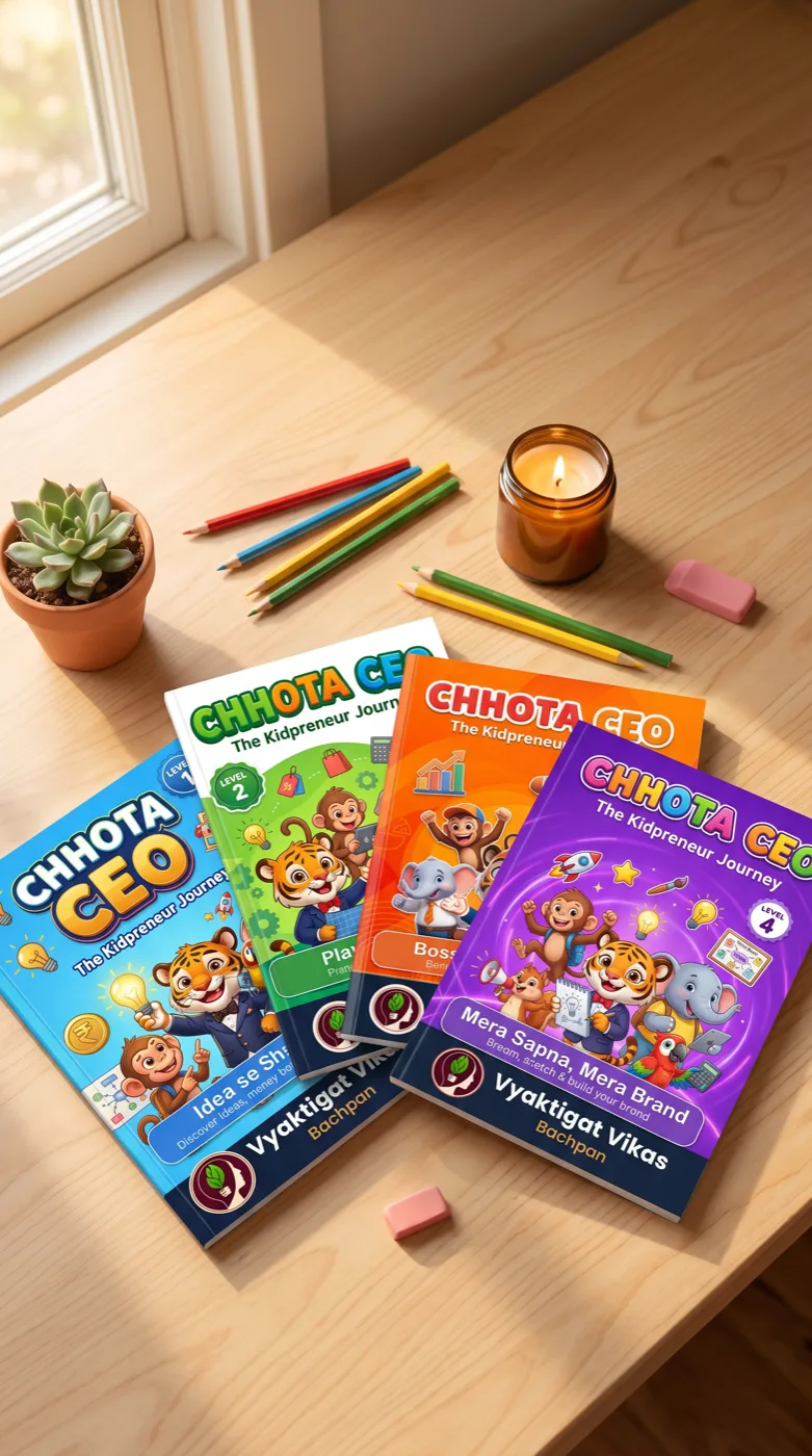 Chhota CEO flatlay