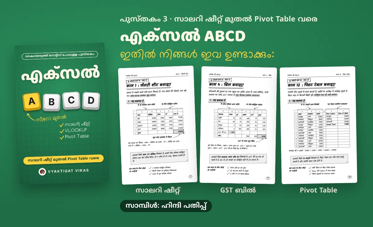 എക്സൽ ABCD