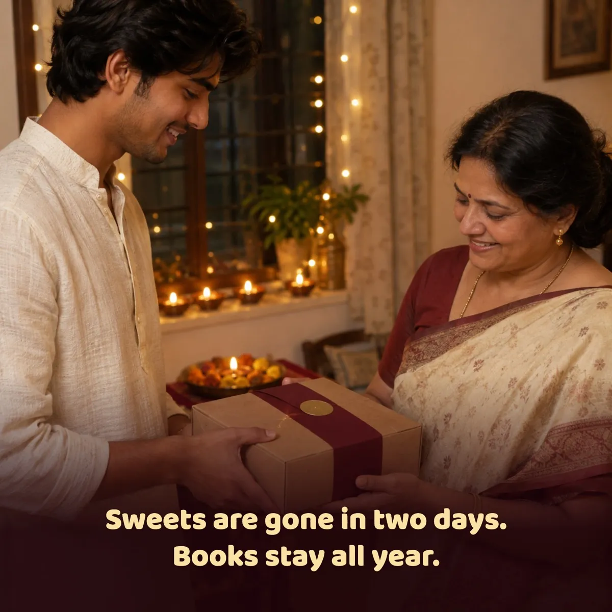 A Diwali gift of books