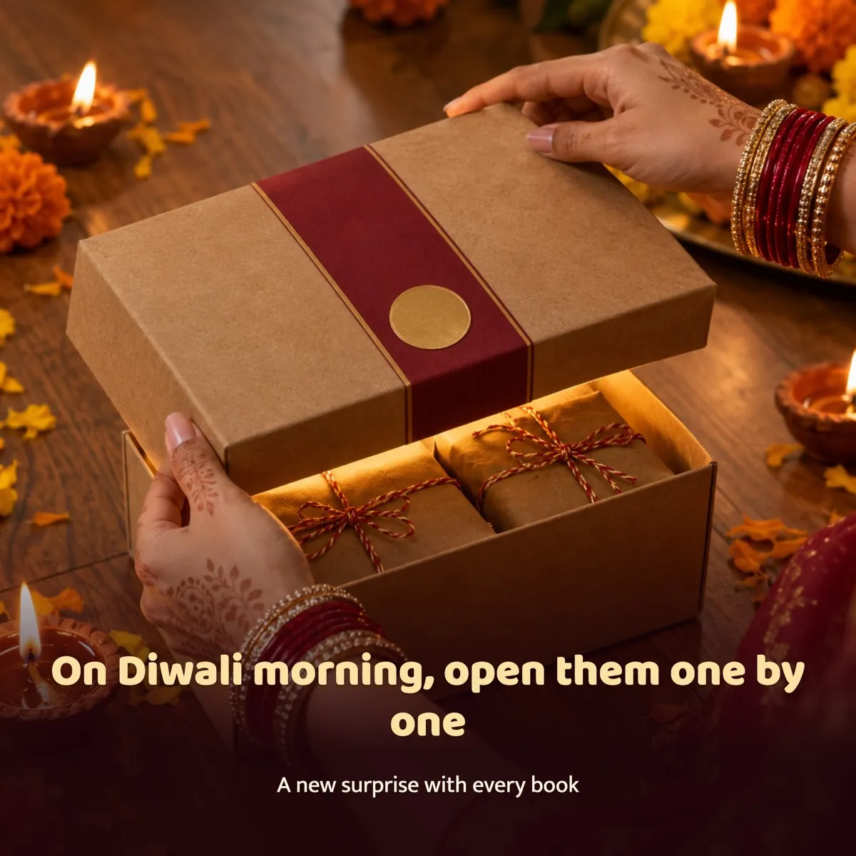 Open it with your family on Diwali