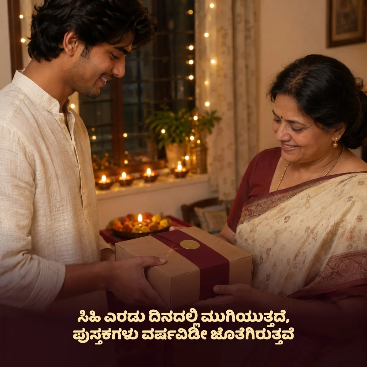 ದೀಪಾವಳಿಗೆ ಪುಸ್ತಕಗಳ ಉಡುಗೊರೆ