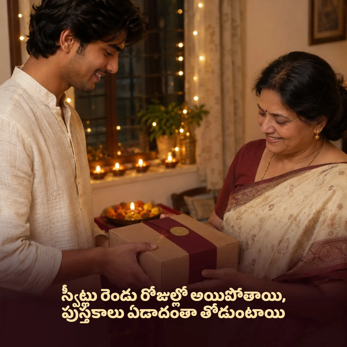 దీపావళికి పుస్తకాల కానుక