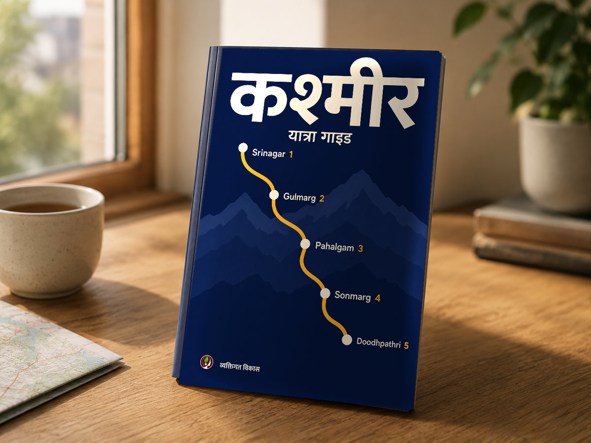 कश्मीर यात्रा गाइड — मेज़ पर