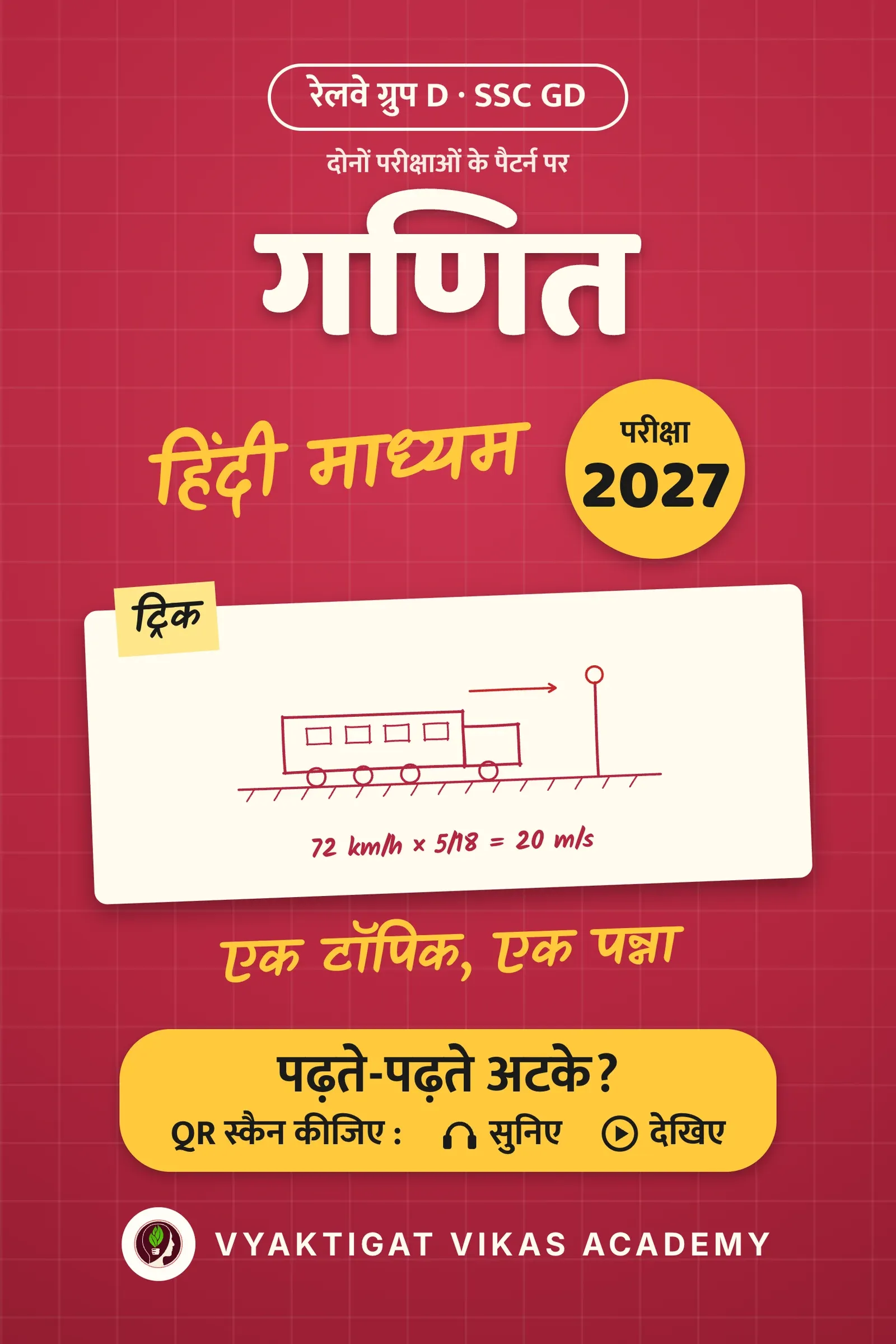 गणित · रेलवे ग्रुप D और SSC GD 2027