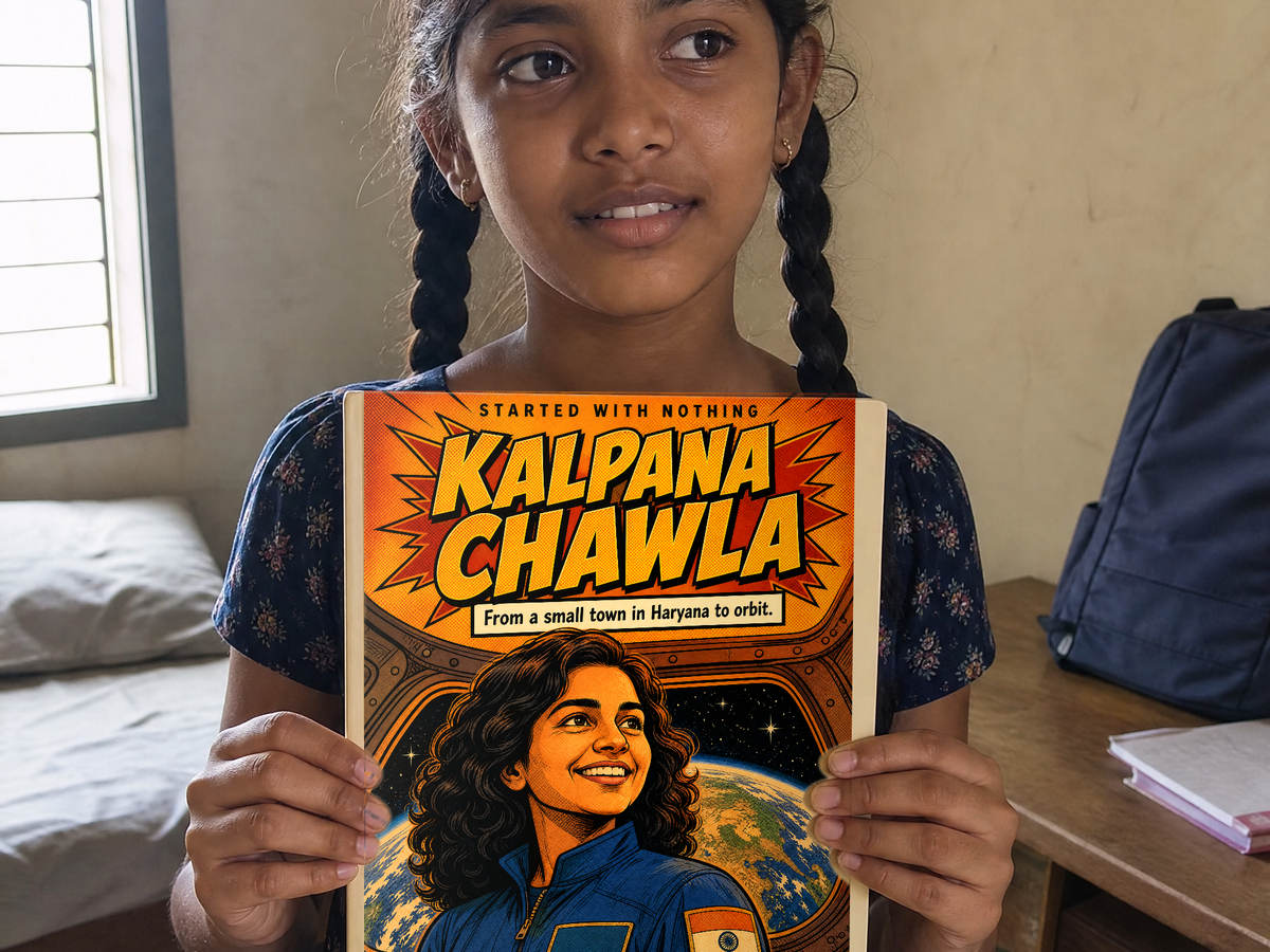 Started With Nothing — the Kalpana Chawla book