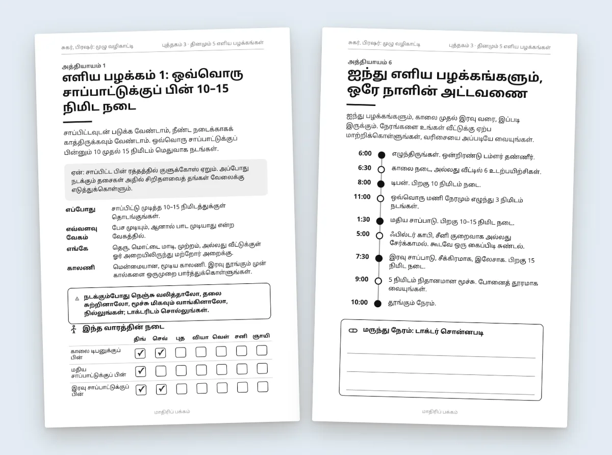 படிப்பது மட்டுமல்ல, தினமும் செய்வதும்